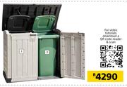 Keter Store It Out Arc Brown-146cm(w) x 82cm(d) x 120cm(h)