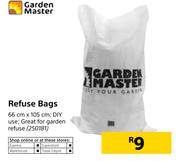 Garden Master Refuse Bags-66cm x 105cm