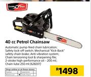 Lawn Star 40cc Petrol Chainsaw