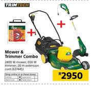 Trimtech Mower & Trimmer Combo