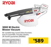 Ryobi 3000W Electric Blower Vacuum