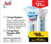 HTH 1.5Kg Pace Floaters-Each