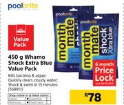 Pool Brite Whamo Shock Extra Blue Value Pack-450g