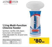 Aqua Cure 1.5Kg Multi Function Chlorine Feeder-Each