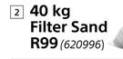 Blue Chem 40Kg Filter Sand
