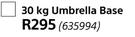 Design House 30Kg Umbrella Base