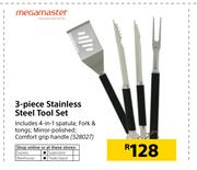 Megamaster 3 Piece Stainless Steel Tool Set