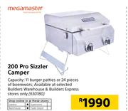 Megamaster 200 Pro Sizzler Camper