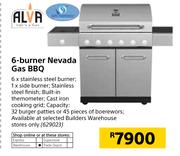 Alva 6 Burner Nevada Gas BBQ