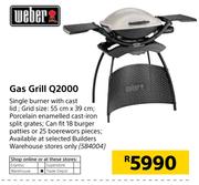 Weber Gas Grill Q2000