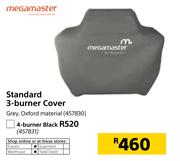 Megamaster Standard 3 Burner Cover Grey