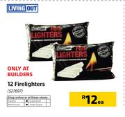Living Out 12 Firelighters-Each