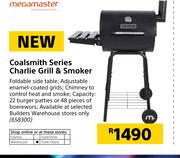 Megamaster Coalsmith Series Charlie Grill & Smoker