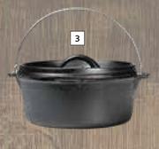 Megamaster Flat Pot No 10