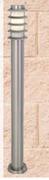 Eurolux Outdoor Stainless Steel Louvre Bollard 220V-240V-445mm(h) x 120mm(d)
