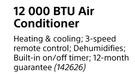 Goldair 12 000 BTU Air Conditioner