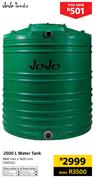 Jojo Water Tank-2500 Ltr