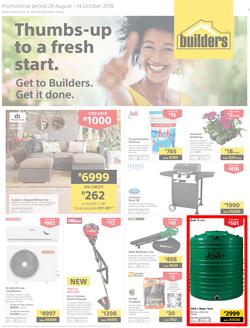 Builders Eastern Cape : Thumbs-Up To A Fresh Start (28 Aug - 14 Oct 2018), page 1