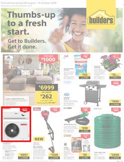 Builders Eastern Cape : Thumbs-Up To A Fresh Start (28 Aug - 14 Oct 2018), page 1