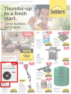 Builders Eastern Cape : Thumbs-Up To A Fresh Start (28 Aug - 14 Oct 2018), page 1