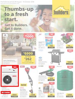 Builders Eastern Cape : Thumbs-Up To A Fresh Start (28 Aug - 14 Oct 2018), page 1
