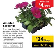 Assorted Seedlings-Per Tray