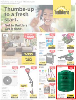 Builders Inland : Thumbs-Up To A Fresh Start (28 Aug - 14 Oct 2018), page 1