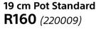 19cm Pot Standard-Each