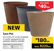 31cm X 27cm Sara Pot-Each