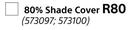 Shadecloth 80% Shade Cover-Per Meter