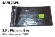 Sanscape 2.5Ltr Planting Bag-Per Pack