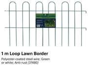 1m Loop Lawn Border