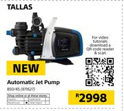 Tallas 850/45 Automatic Jet Pump