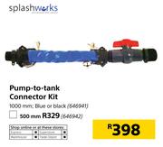 Splash Works 500mm Pump To Tank Connector Kit