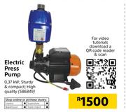 Electric Press Pump