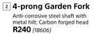 Lasher 4 Prong Garden Fork