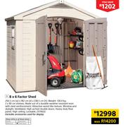 Keter 8x6 Factor Shed