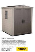 Keter 6x6 Factor Shed