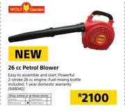 Wolf Master Garden 26cc Petrol Blower