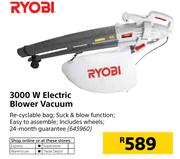 Ryobi 3000W Electric Blower Vacuum