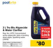 Pool Brite Tru Blu Algaecide & Water Clarifier-2Ltr