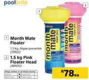 Pool Brite Month Mate Floater - 1.5Kg Each