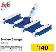 hth 8 Wheel Sweeper