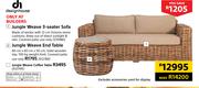 Design House Jungle Weave 3 Seater Sofa