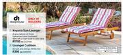 Design House Knysna Sun Lounger-Each