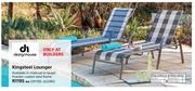 Design House Kingsteel Lounger-Each
