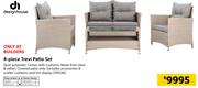 Design House 4-Piece Trevi Patio set