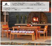 Design House 6 Seater Dining Table
