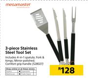 Megamaster 3 Piece Stainless Steel Tool Set