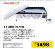 Megamaster 3 Burner Plancha